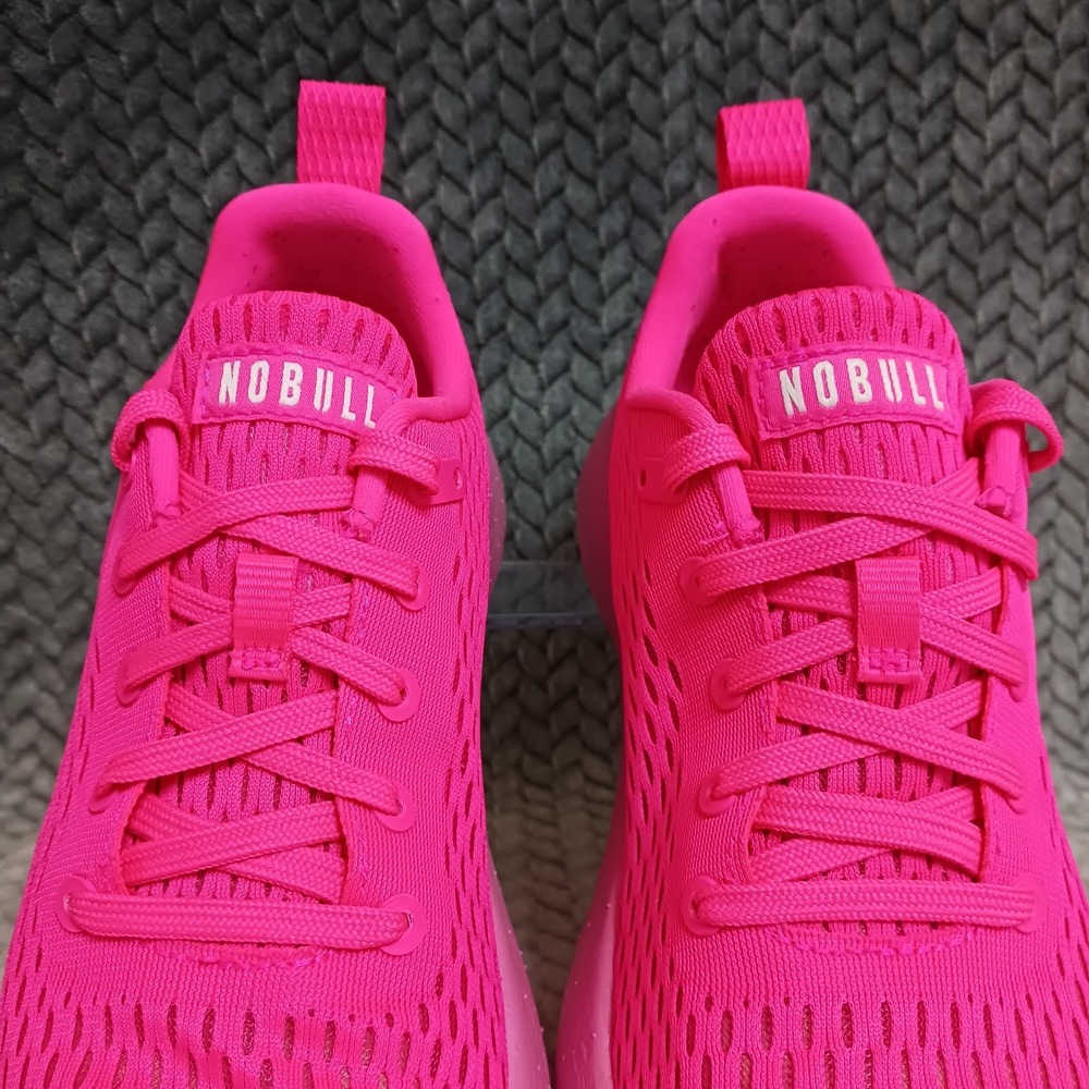Nobull Journey Neon Pink Women's Training Running Sneakers Shoes Size 9.5 - Picture 7 of 14